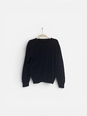 J. Crew Men's Navy Crewneck Pullover Sweater